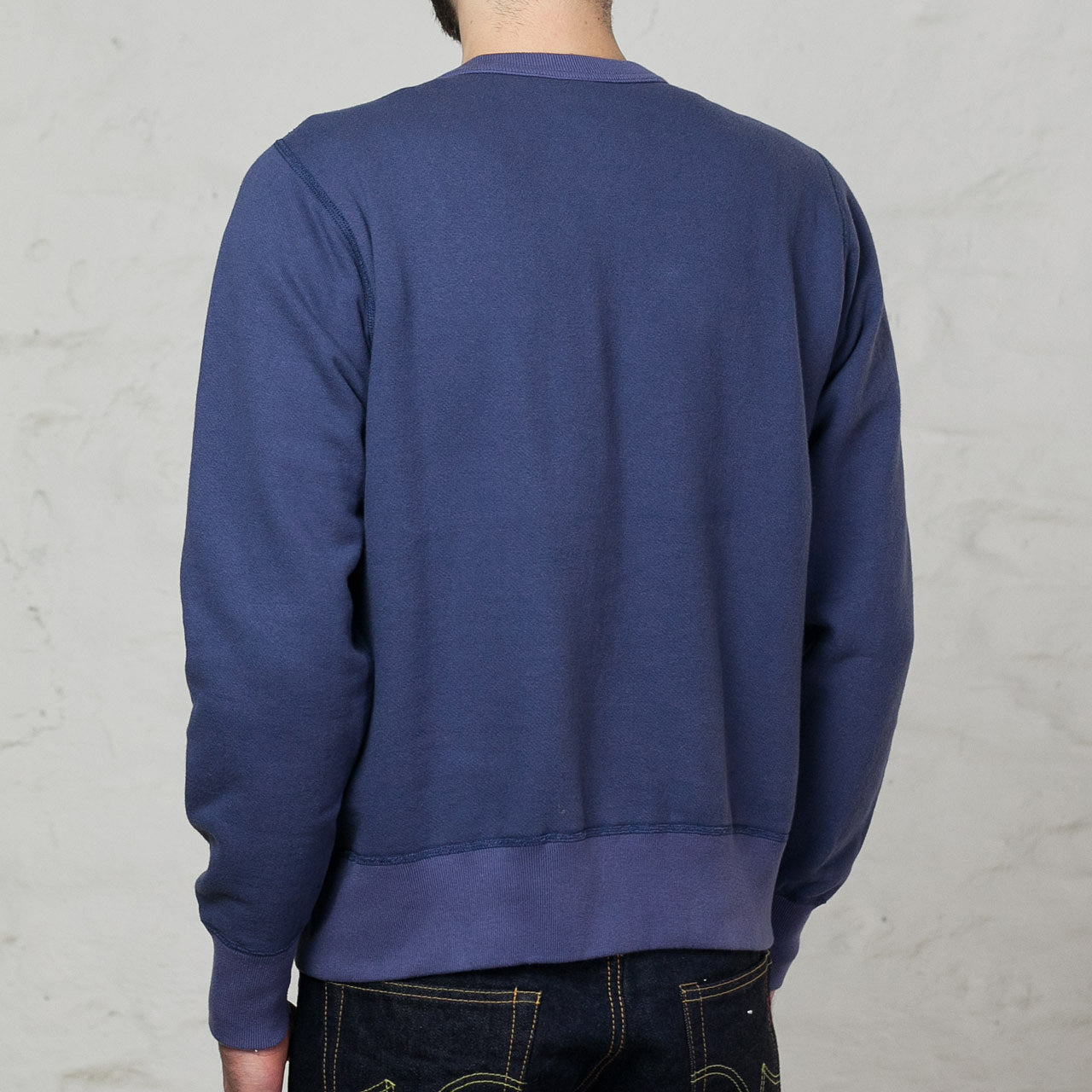 Set In Crew Sweat Navy