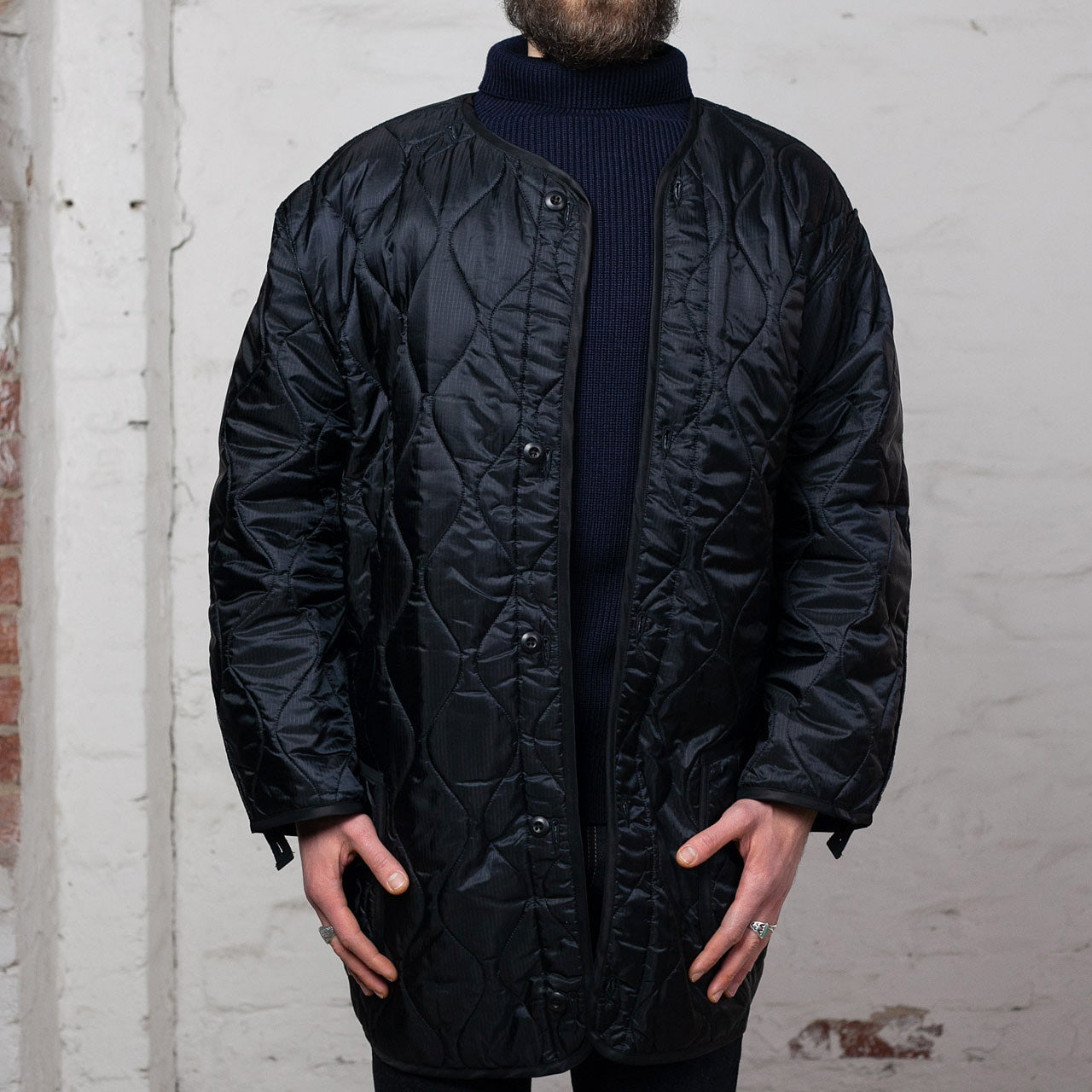 William Gibson Liner Extreme Cold Weather Parka Black