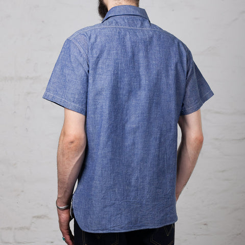 Chambray Work Shirt Kurzarm