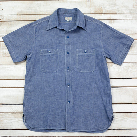 Chambray Work Shirt Kurzarm