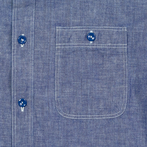 Chambray Work Shirt Kurzarm