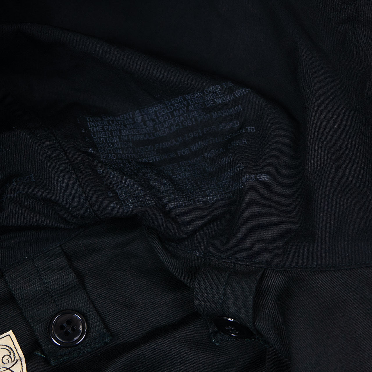 William Gibson M-51 Parka Schwarz