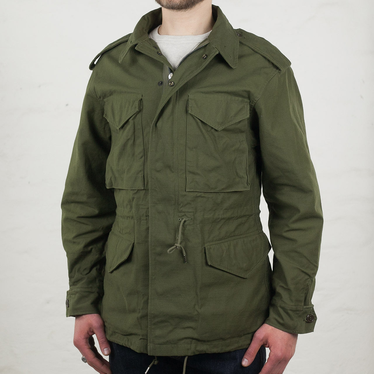 BR14827 Shell Field Jacket M-51 Oliv