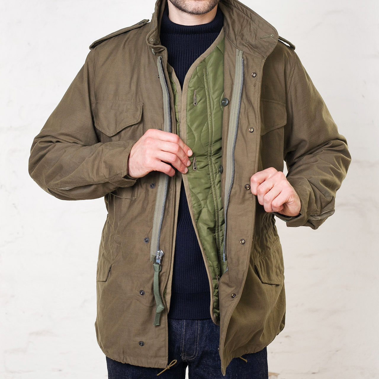 BR11702 M-65 Field Jacket Olive Drab