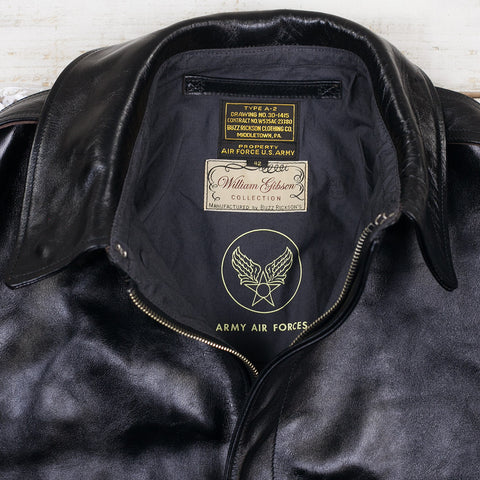 William Gibson A-2 Jacket Black