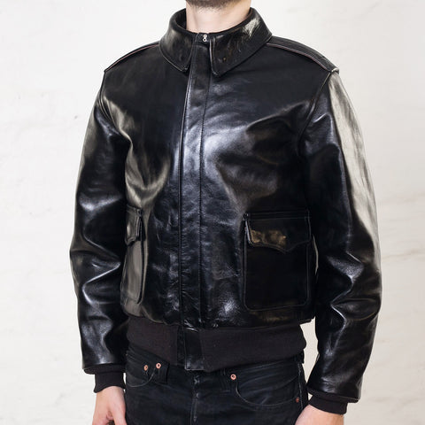 William Gibson A-2 Jacket Black