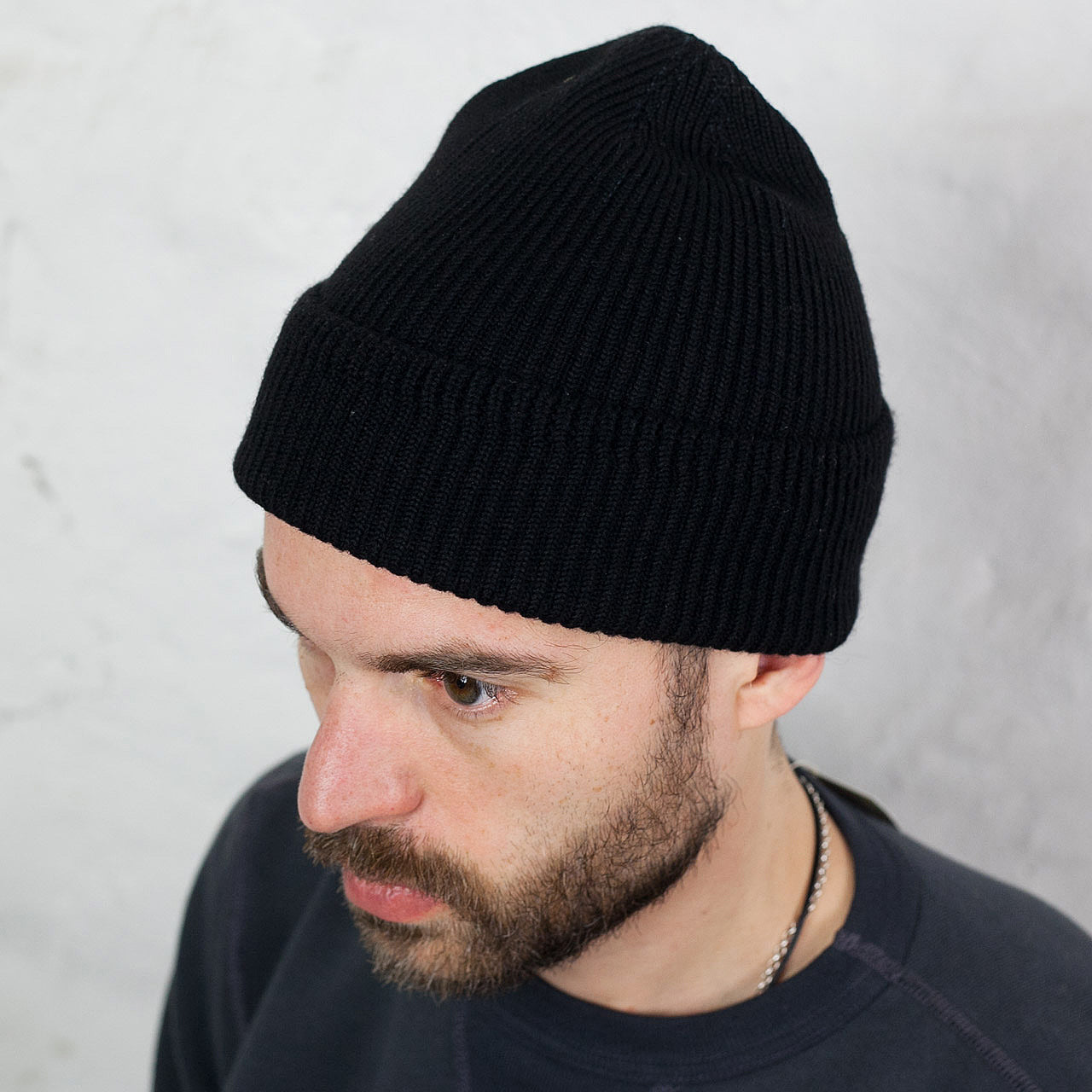 William Gibson A 4 Knit Cap Black