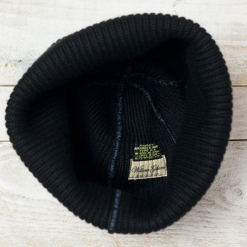 William Gibson A-4 Knit Cap Black