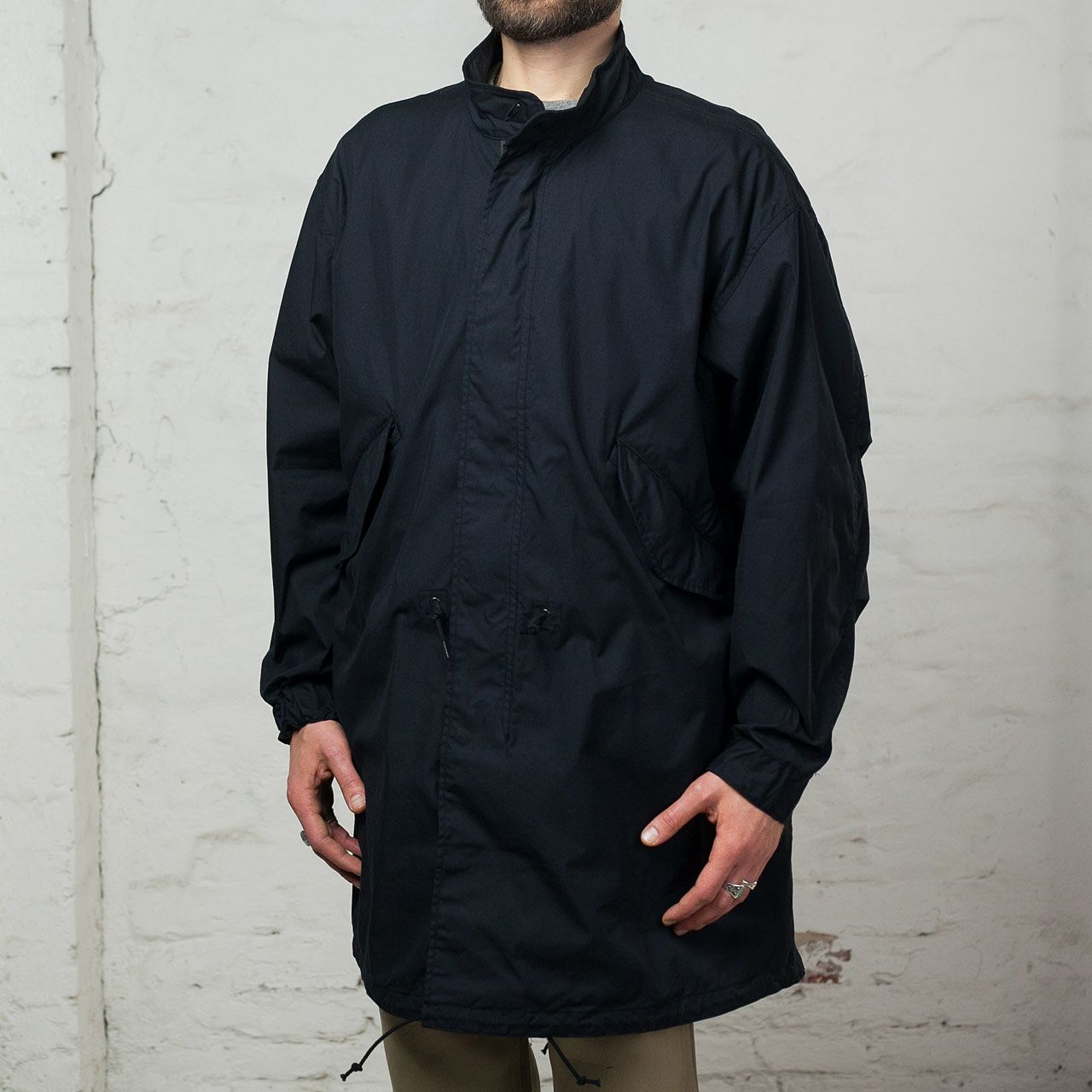 William Gibson M-65 Parka (No Hood) Schwarz