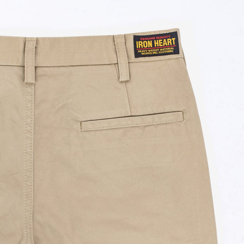 IH-730-KHA 12 oz. Heavy Cotton Regular Fit Chinos Khaki