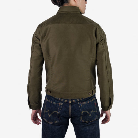 IHJ-126-ODG 12 oz. Whipcord Type III Jacket Olive