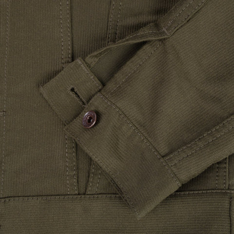 IHJ-126-ODG 12 oz. Whipcord Type III Jacket Olive