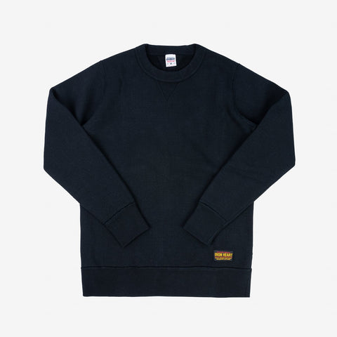 IHSW-69L-BLK 14oz Ultra Heavy Crew Neck Sweat Schwarz