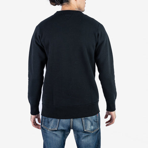 IHSW-69L-BLK 14oz Ultra Heavy Crew Neck Sweat Schwarz