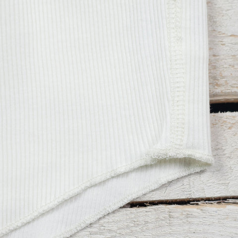 Clyde Cotton Rib Off White