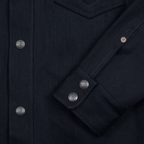 Copeland Shirt Gunpowder Black Selvedge