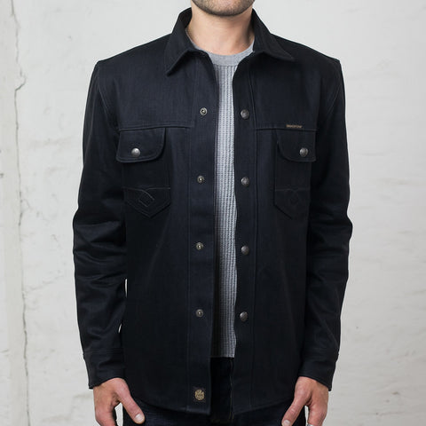 Copeland Shirt Gunpowder Black Selvedge