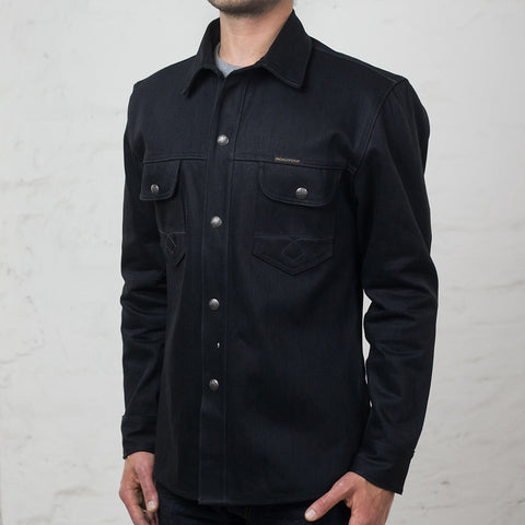 Copeland Shirt Gunpowder Black Selvedge