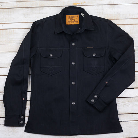 Copeland Shirt Gunpowder Black Selvedge