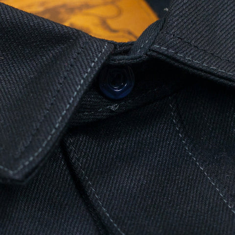 Copeland Shirt Gunpowder Black Selvedge