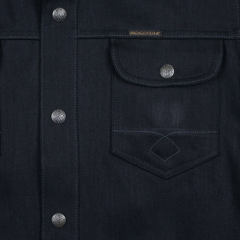 Copeland Shirt Gunpowder Black Selvedge