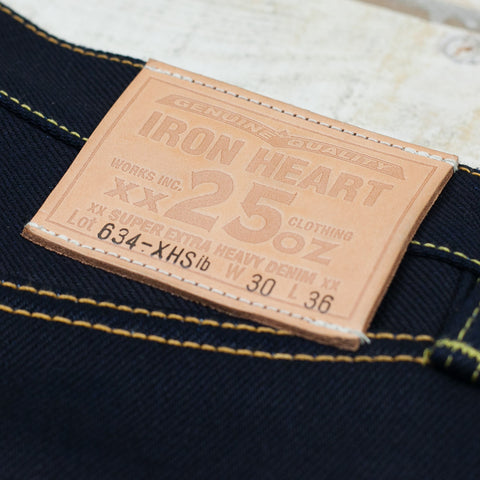 IH-634-XHSib 25 oz. Straight Cut Indigo/Black