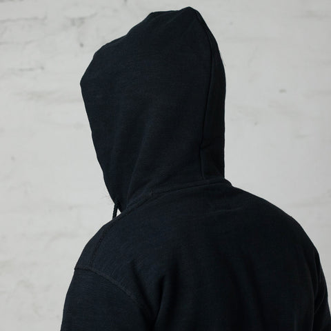 GG Sweat Zip Parka Schwarz