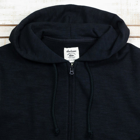 GG Sweat Zip Parka Schwarz