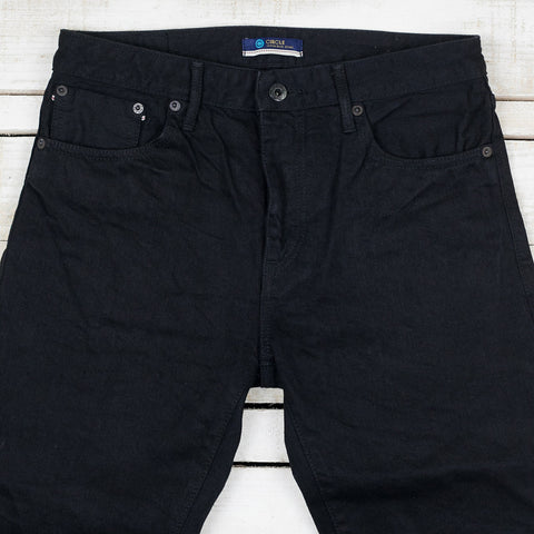 J316BK 14 oz. Circle Denim Black Straight