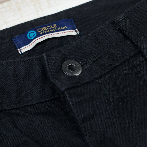 J316BK 14 oz. Circle Denim Black Straight