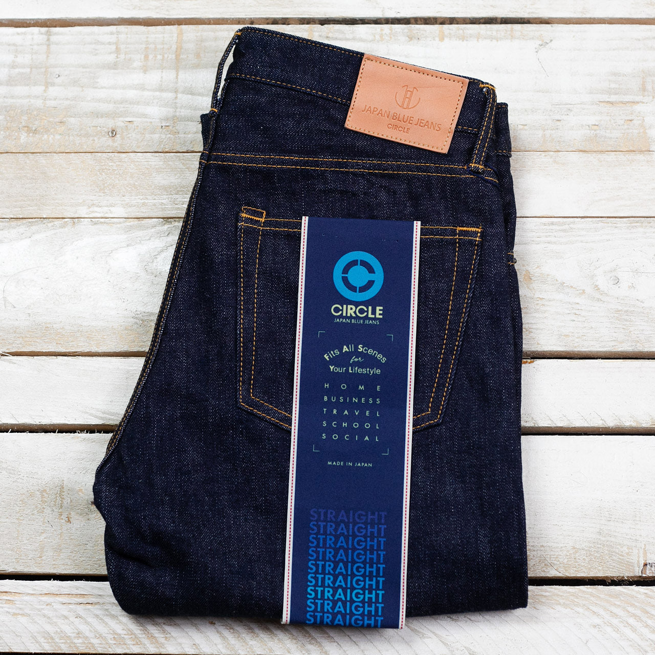 J301 14.8oz Indigo Straight