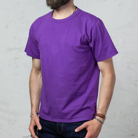 Crew Neck T-Shirt Eggplant