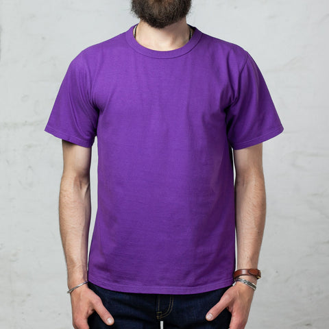 Crew Neck T-Shirt Eggplant