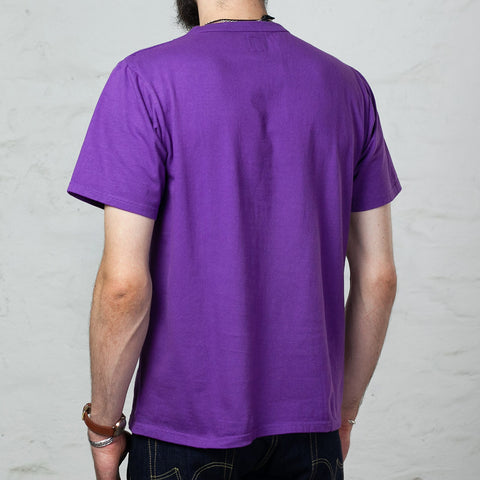 Crew Neck T-Shirt Eggplant