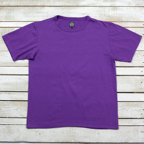 Crew Neck T-Shirt Eggplant