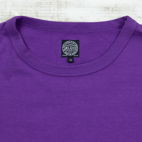 Crew Neck T-Shirt Eggplant