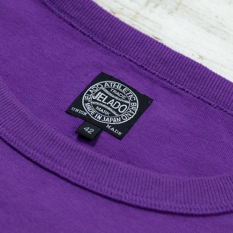 Crew Neck T-Shirt Eggplant