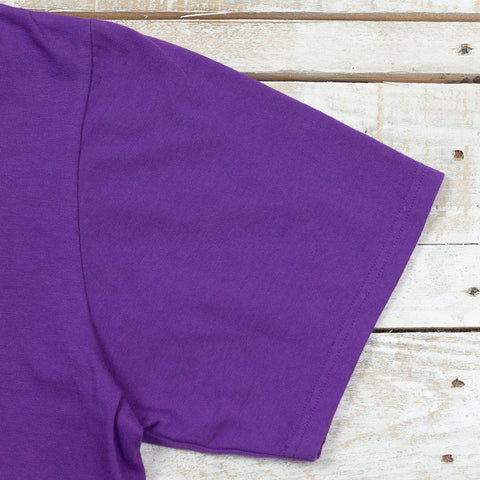 Crew Neck T-Shirt Eggplant