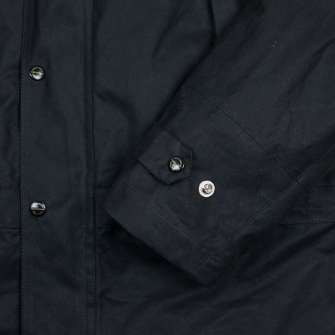 Mountain Jacket Schwarz Waxed