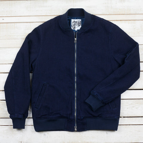 Momotaro x B&S MA-1 Indigo Dobby Jacket