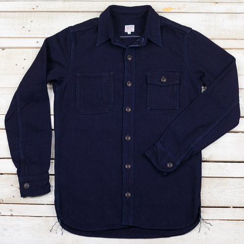 MLS1070M23 Heavy Indigo Dobby Work Shirt