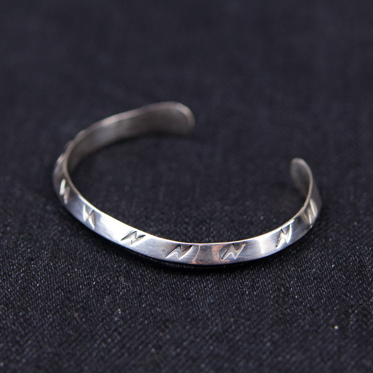 Bangle "Thunder" Silber