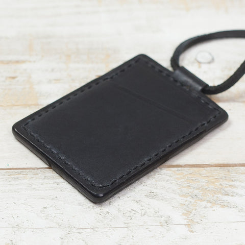 Card Neck Holder Black