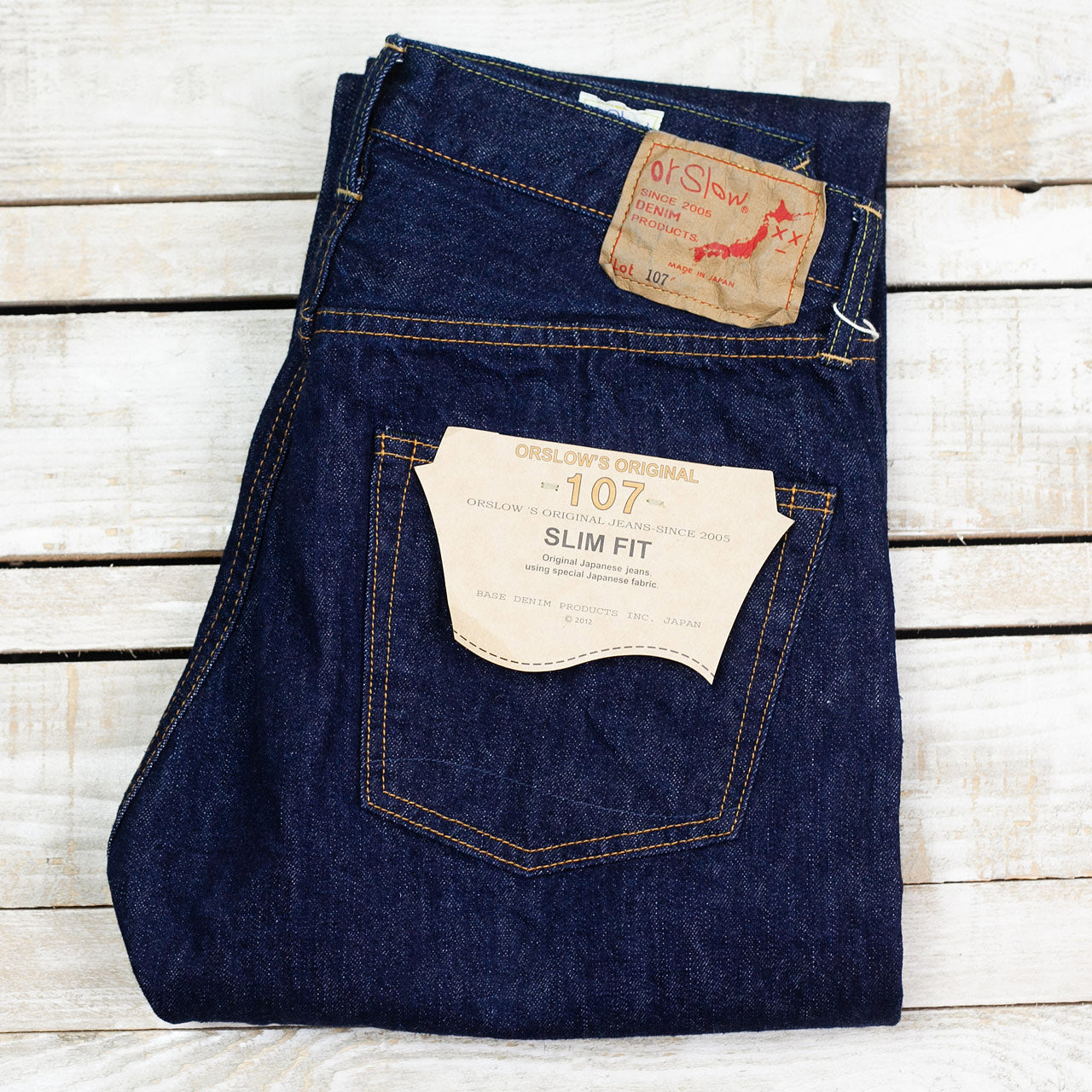 107 Ivy Fit Jeans One Wash