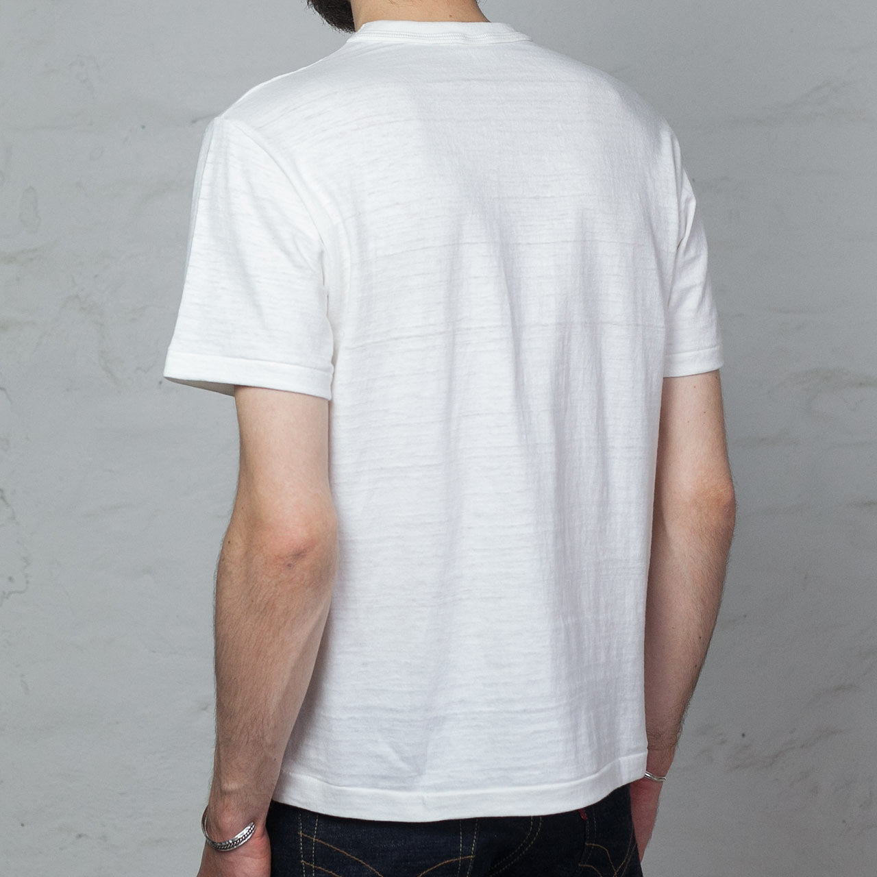 Lot 4601 Pocket Tee Off White