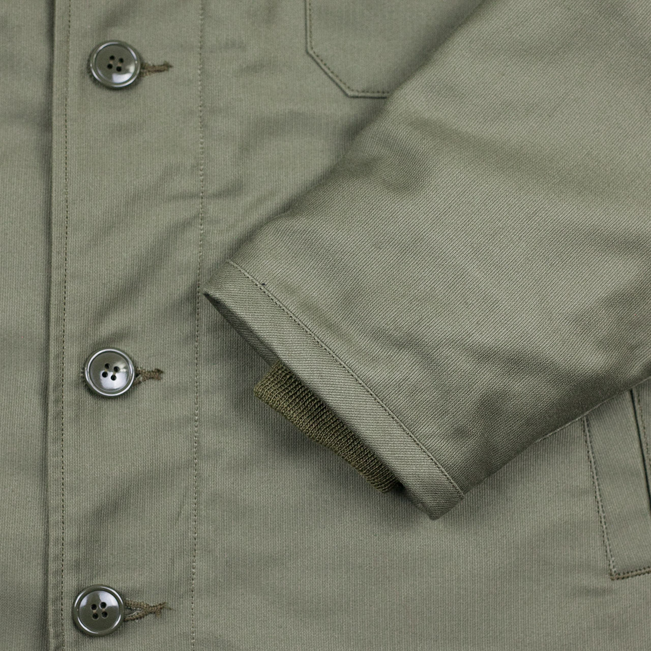 U.S.N. A-2 Deck Jacket Oliv