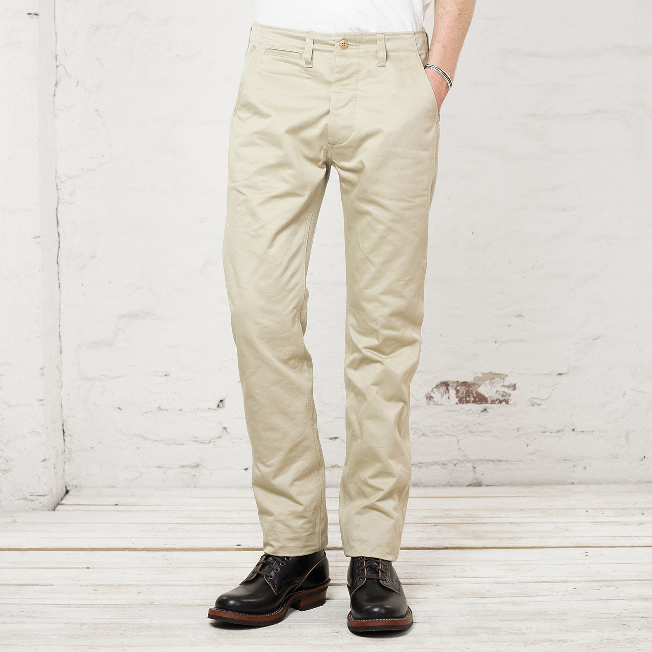 Blue Seal Chino Trousers Beige