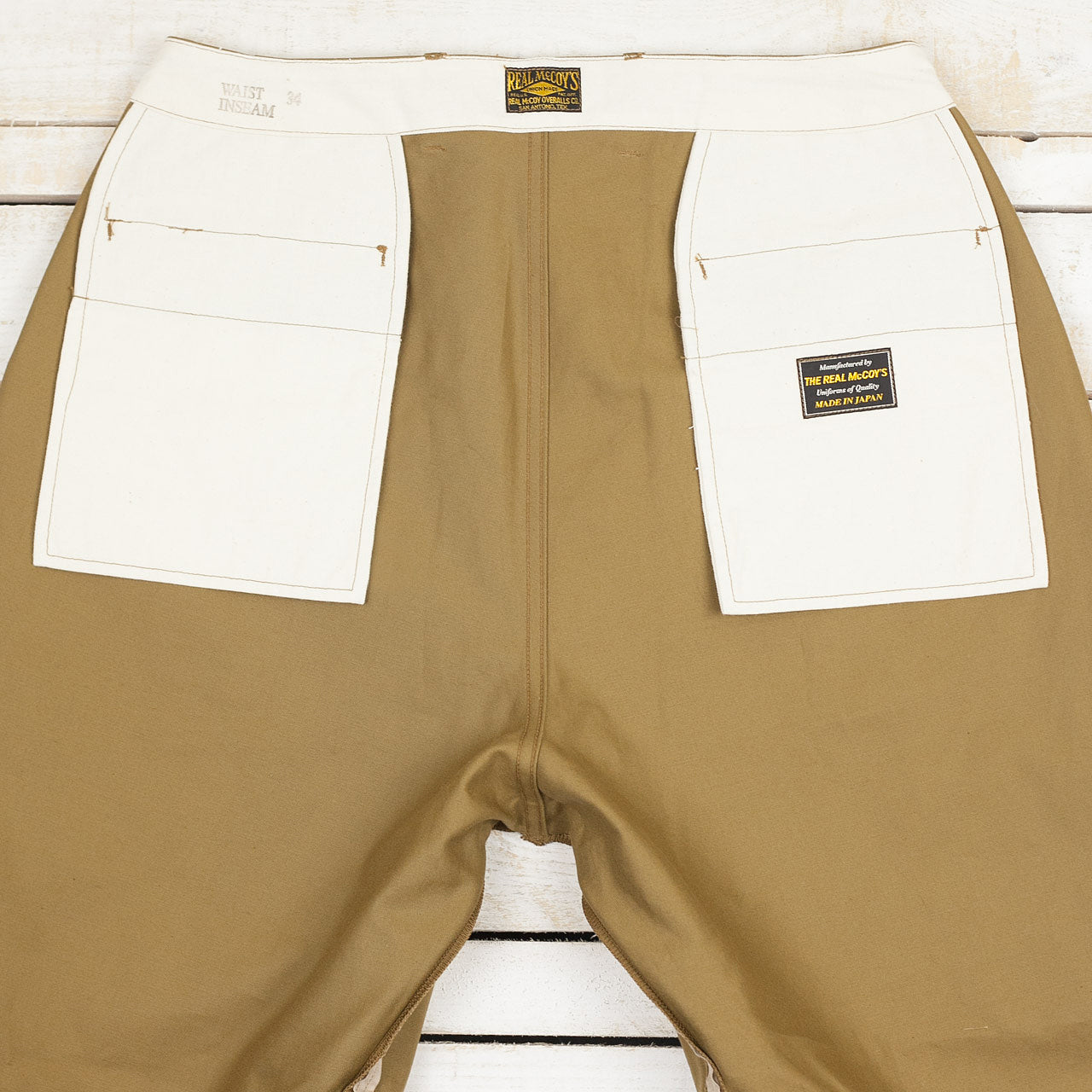 Twill Breeches Khaki