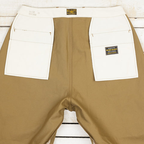 Twill Breeches Khaki