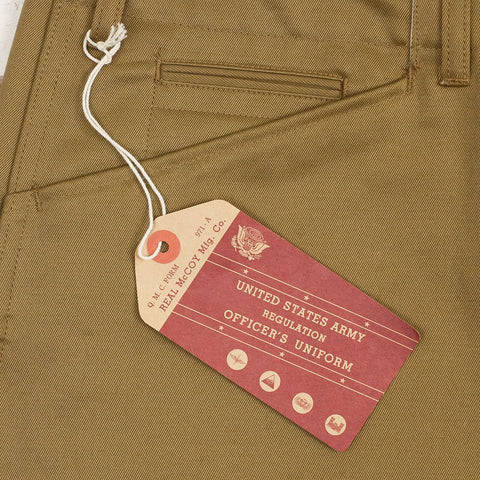 Twill Breeches Khaki